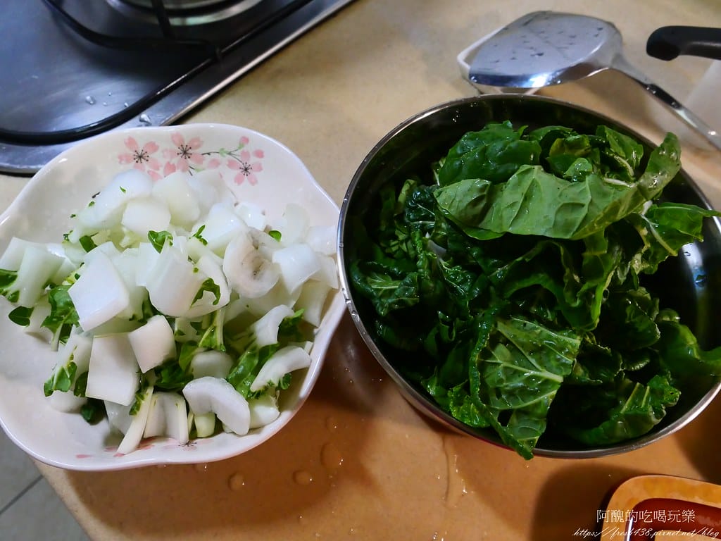【素食料理】清炒奶油白菜,清甜脆口,補鈣的好料理。 - 第5張圖 P1045161