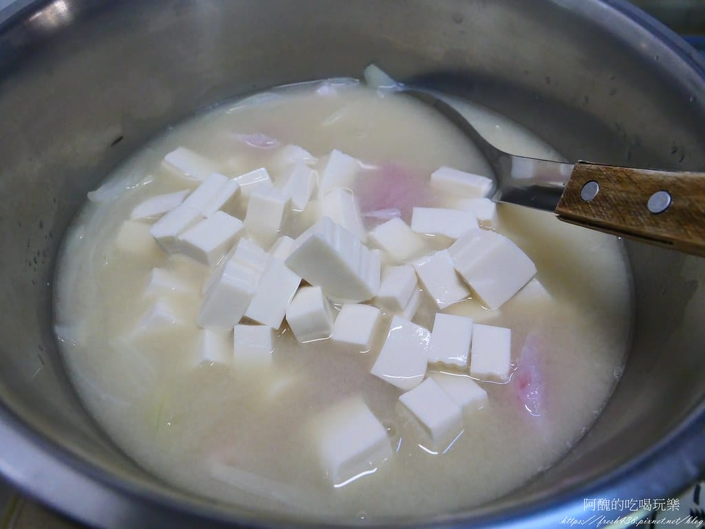 鯛魚豆腐味噌湯,香醇美味,15分鐘就可以完成。 - 第8張圖 P1045529