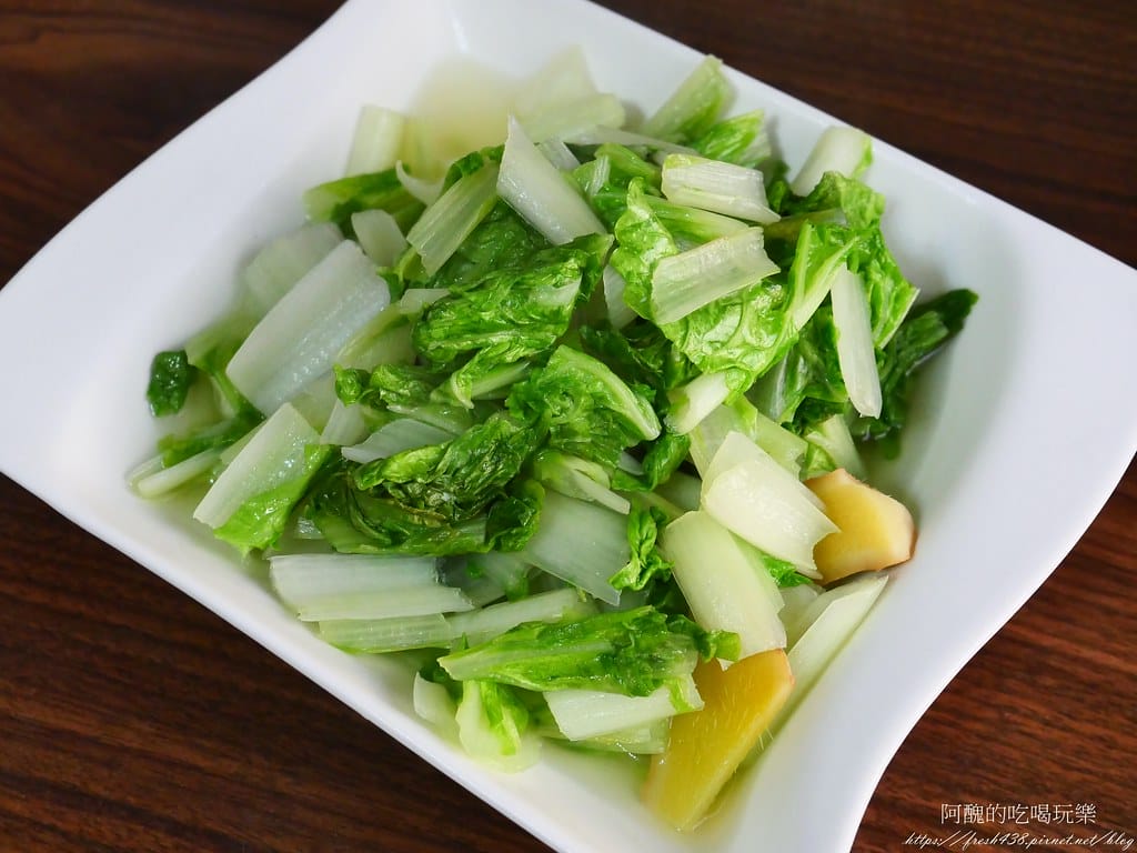 【素食料理】清炒小白菜,高鈣食材,富含維生素C、K,幫助成長的好料理。 - 第8張圖 P1045623