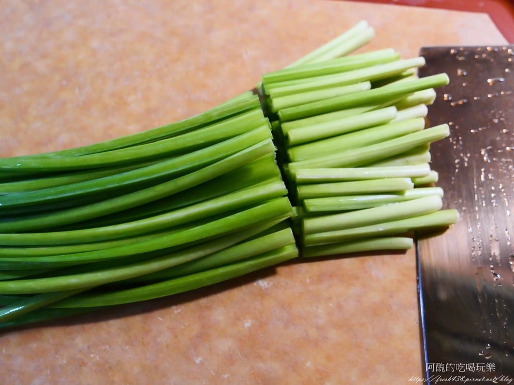 韭菜花炒肉絲,香噴噴的家常料理,超級下飯。 - 第4張圖 P1045662
