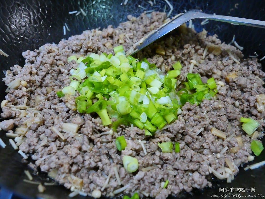 金針菇肉燥,滑順細緻,配上絞肉好下飯。 - 第8張圖 P1045680
