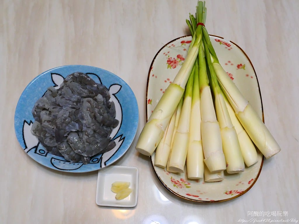 筊白筍炒蝦仁,筊白筍融入蝦仁的香氣,好吃到令人難忘。 - 第2張圖 P1045696