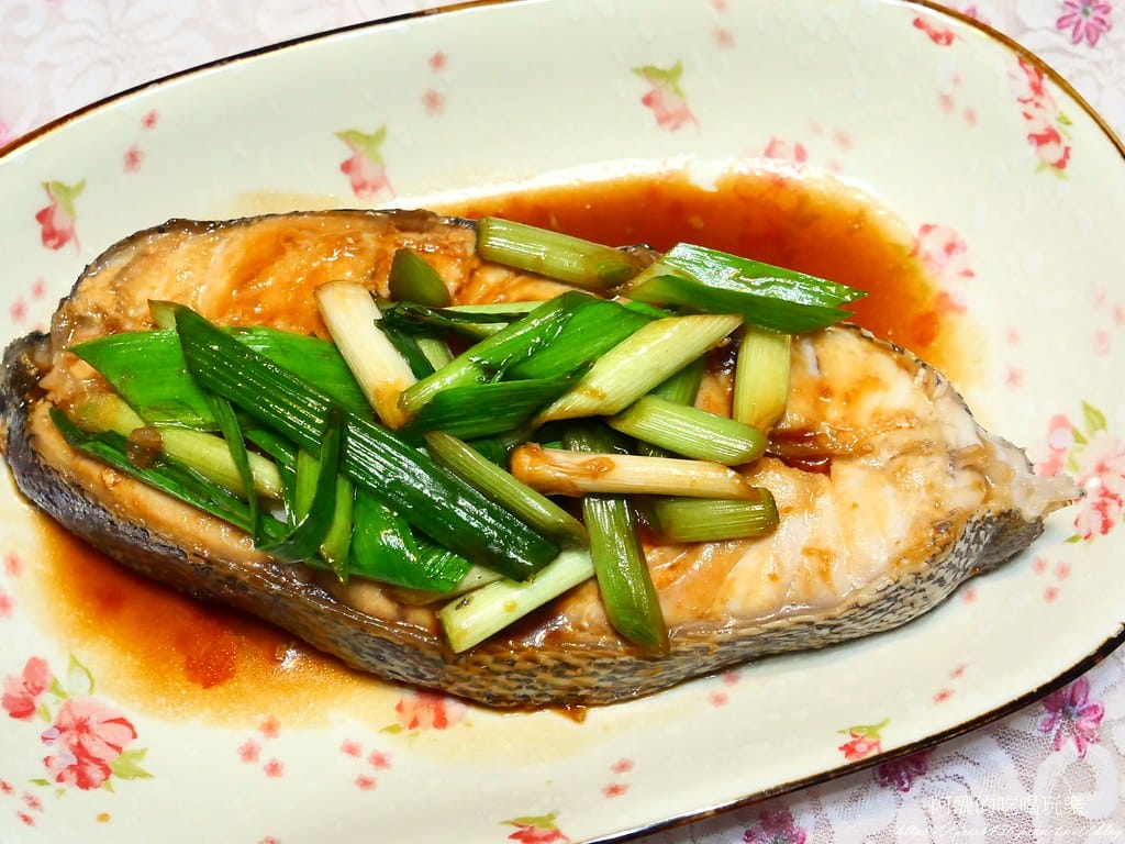 蒜苗紅燒龍膽石斑,營養、美味的魚料理。 - 第9張圖 P1045753