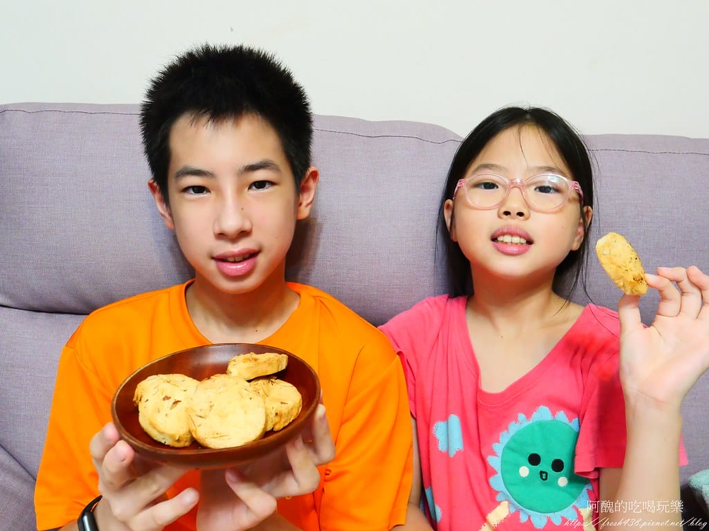 【氣炸鍋食譜】原味杏仁餅乾,低糖、少油,健康卻不減美味的手工餅乾。 - 第22張圖 P1046185