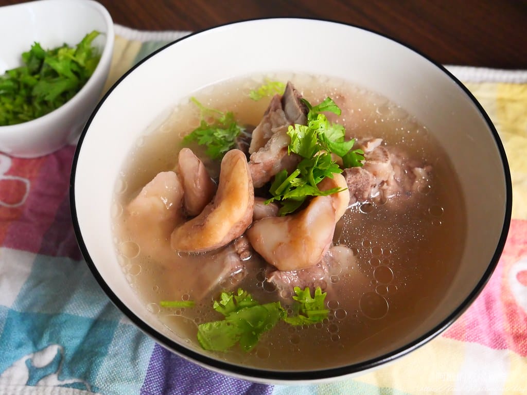 【電鍋食譜】菱角排骨湯,保護腸胃、抗癌、消水腫,菱角好處太多啦! - 第13張圖 P1014257