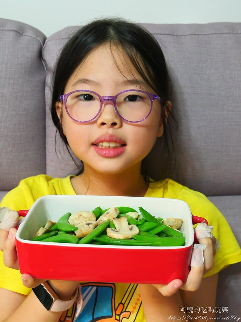 甜豆炒洋菇,簡易清爽的蔬食料理。 - 第15張圖 P1014840