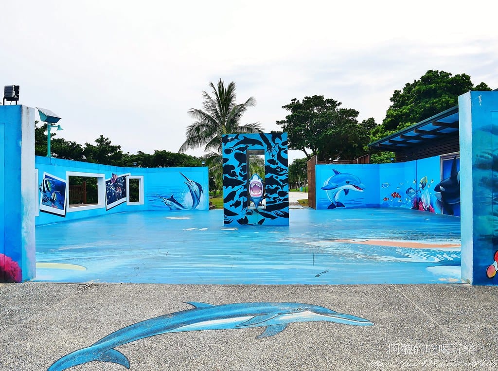 【花蓮景點】太平洋公園(北濱段),3D立體海洋彩繪公園,拍照、觀海、堆石頭的好去處。 - 第16張圖 12