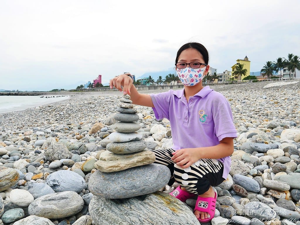 【花蓮景點】太平洋公園(北濱段),3D立體海洋彩繪公園,拍照、觀海、堆石頭的好去處。 - 第35張圖 30