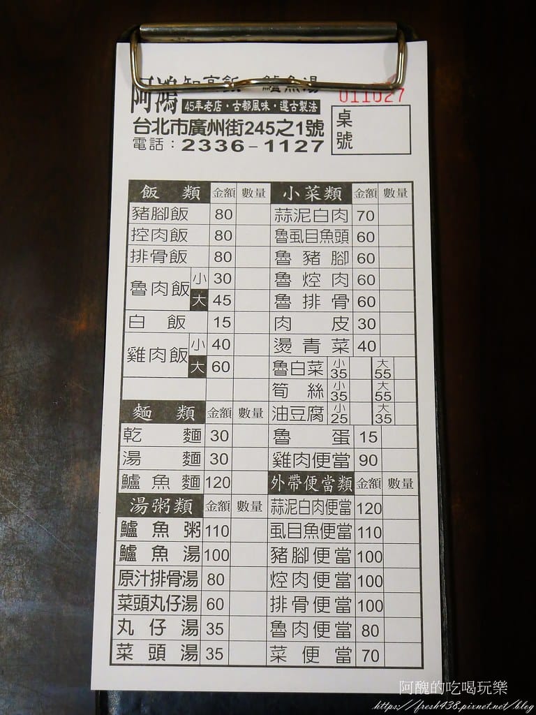 【台北美食】阿鴻知高飯鱸魚湯,24小時營業,萬華必喝鱸魚湯、知高飯。 - 第15張圖 8-2