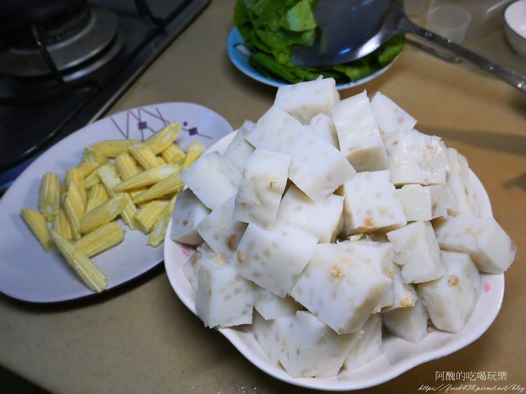 簡易版蘿蔔糕鹹湯,料多味美,一鍋到底真簡單。 - 第4張圖 P1017908