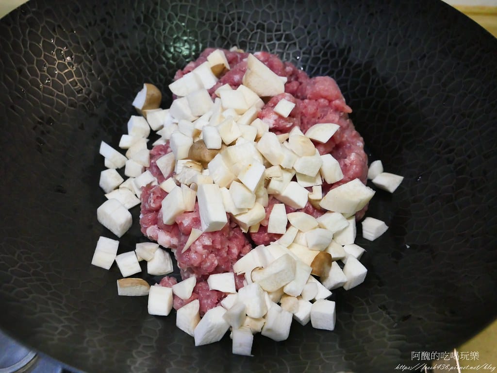 杏鮑菇肉末,香氣十足,超下飯。 - 第4張圖 P1018684