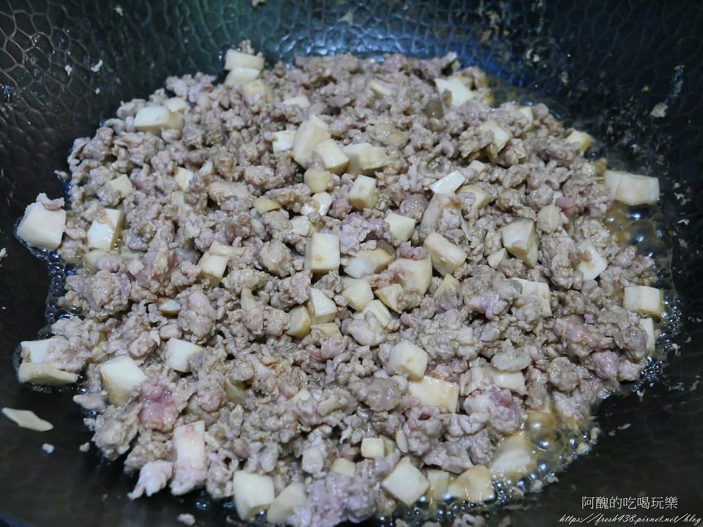 杏鮑菇肉末,香氣十足,超下飯。 - 第6張圖 P1018686