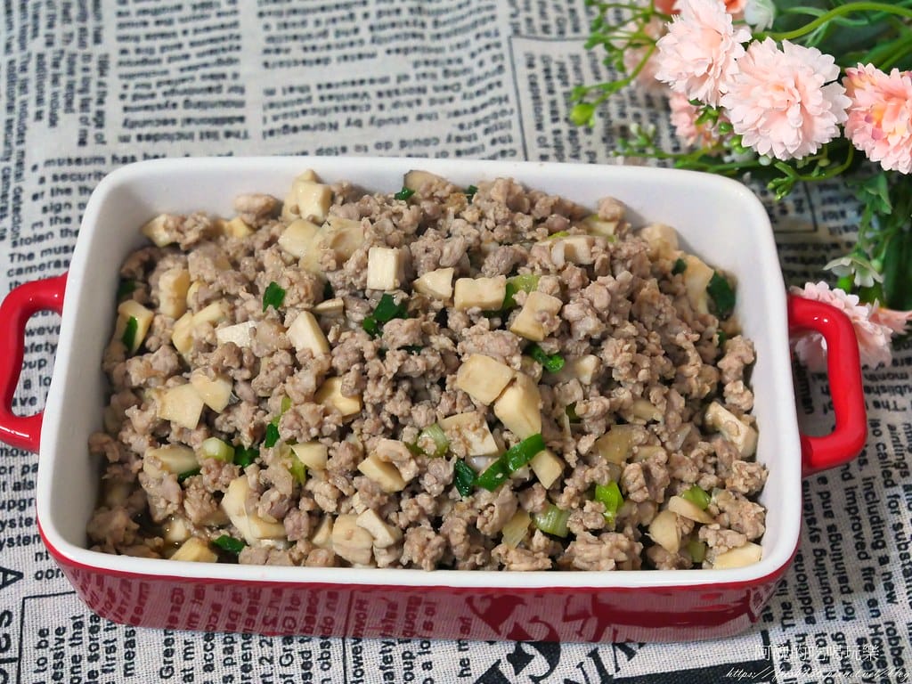 杏鮑菇肉末,香氣十足,超下飯。 - 第9張圖 P1018689