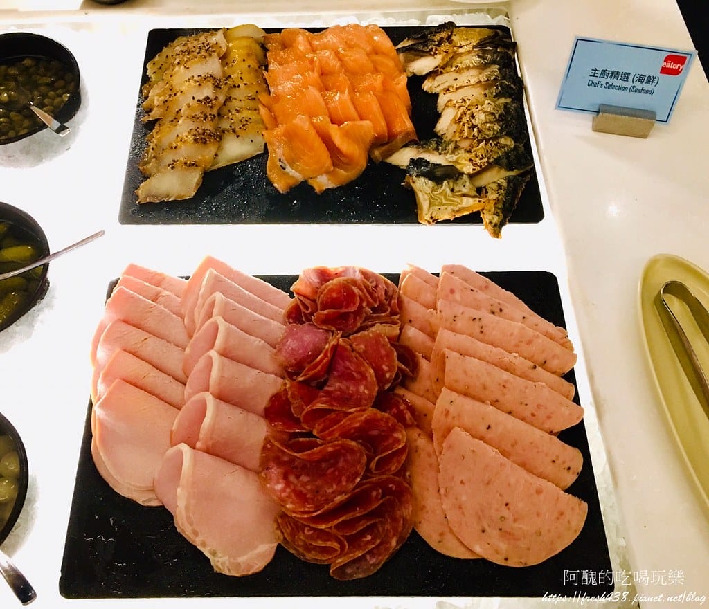 【林口美食】亞昕福朋喜來登酒店-宜客樂西餐廳,半自助百匯吃到飽,主餐可打包,食材超豐盛! - 第34張圖 27