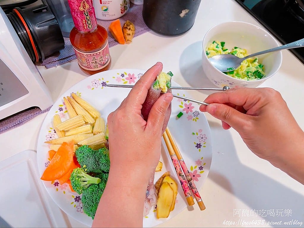 台灣搵醬-胡麻豆乳醬、海鮮五味醬,完成呈現雞絲蕎麥涼麵、蔥蛋中卷,家家必備的沾醬!! - 第29張圖 25
