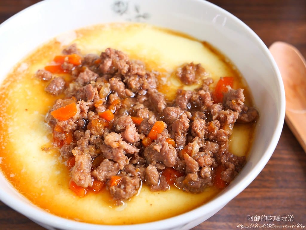 【電鍋料理】肉末蒸蛋,完美的蒸蛋,配上肉燥,好下飯! - 第9張圖 P1020226