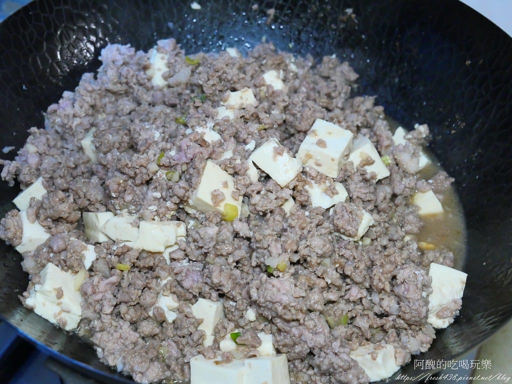 家常肉末豆腐,高蛋白質,省荷包的簡易料理。 - 第8張圖 8