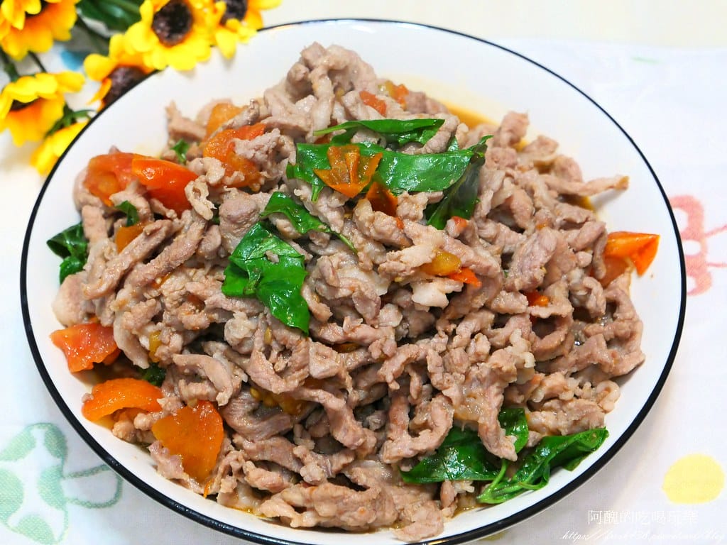 塔香番茄肉絲,5分鐘上桌,保證白飯搶光光! - 第10張圖 P1023700