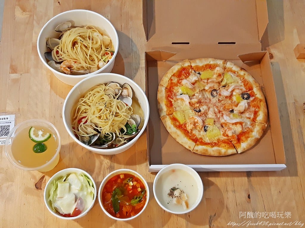 【樹林美食】BLUE HOUSE創義料理,樹林車站附近超熱門的義式餐廳。 - 第1張圖 1