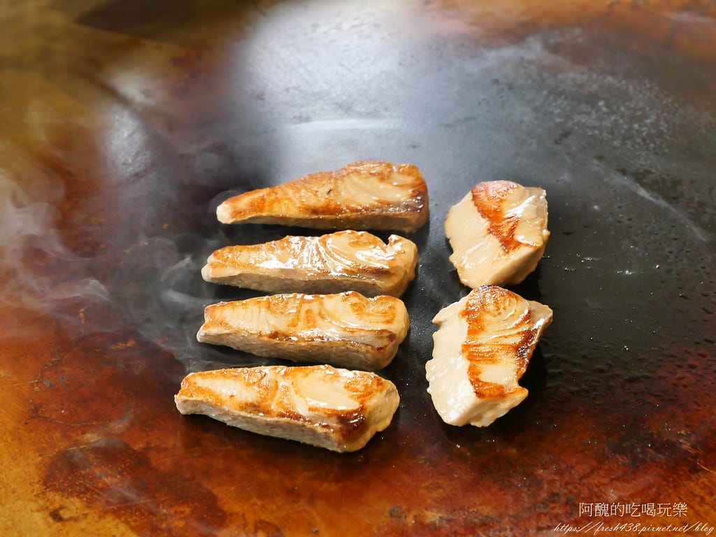 【新北美食】台北一位難求的爆紅鐵板燒,全台評價最高的高檔連鎖鐵板燒,明水然・樂-林口昕境店,食材超頂級。 - 第41張圖 36