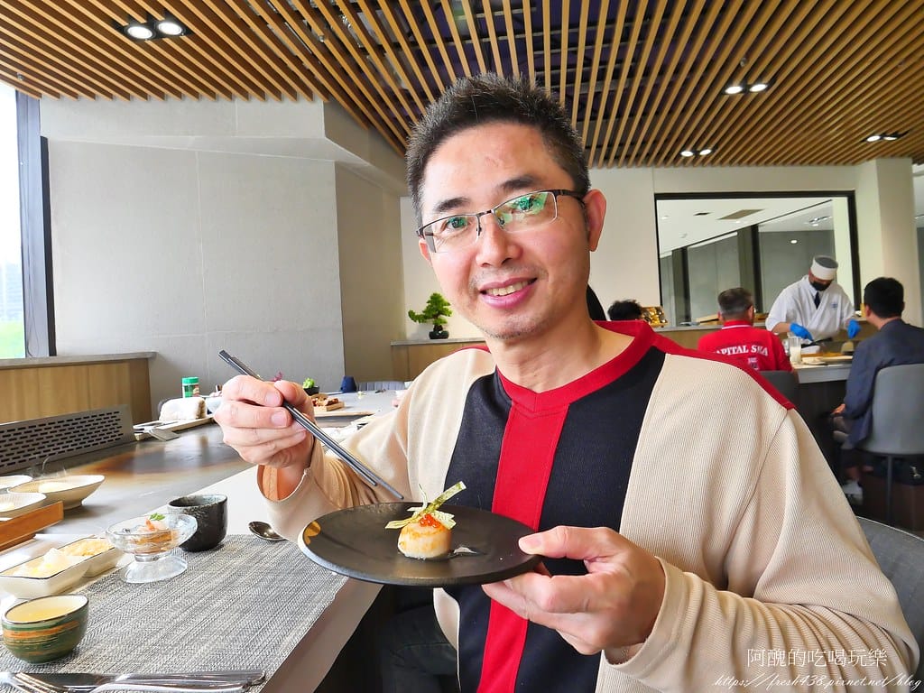 【新北美食】台北一位難求的爆紅鐵板燒,全台評價最高的高檔連鎖鐵板燒,明水然・樂-林口昕境店,食材超頂級。 - 第33張圖 30