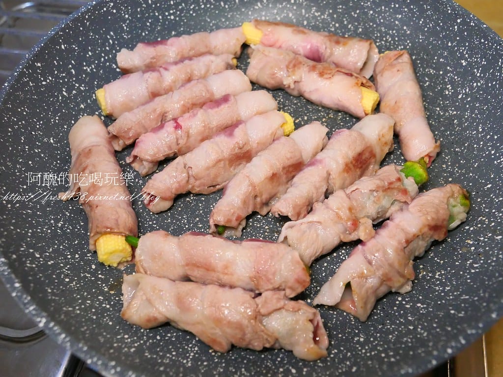 蔬菜肉捲,隨意捲捲都好吃,懶人出菜最快的方式。 - 第7張圖 P1029383