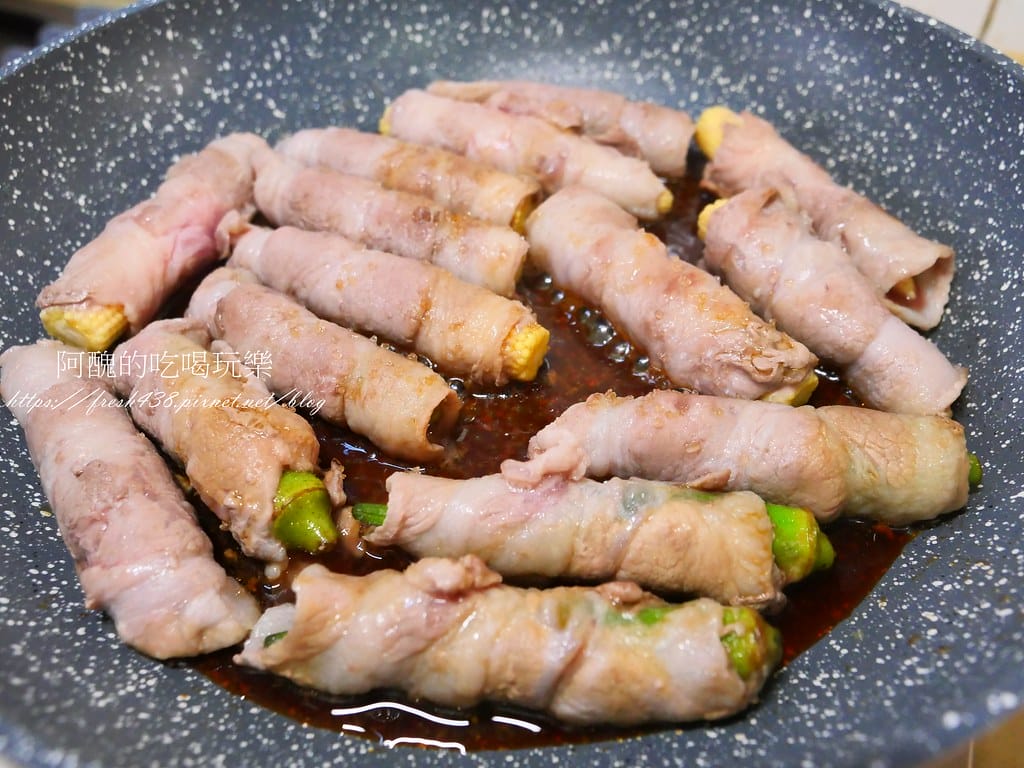 蔬菜肉捲,隨意捲捲都好吃,懶人出菜最快的方式。 - 第10張圖 P1029386
