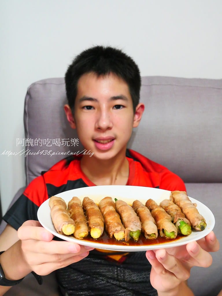 蔬菜肉捲,隨意捲捲都好吃,懶人出菜最快的方式。 - 第15張圖 P1029394