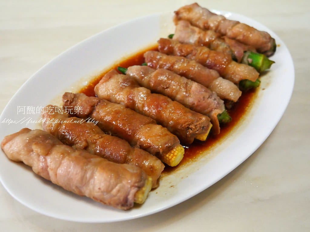 蔬菜肉捲,隨意捲捲都好吃,懶人出菜最快的方式。 - 第12張圖 P1029388