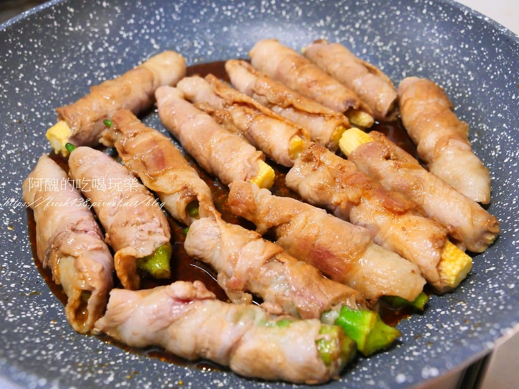 蔬菜肉捲,隨意捲捲都好吃,懶人出菜最快的方式。 - 第11張圖 P1029387
