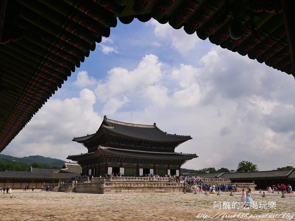 【韓國景點】景福宮,穿韓服遊宮殿,魁梧士兵交接超精彩,首爾必遊景點。 - 第53張圖 P1029109
