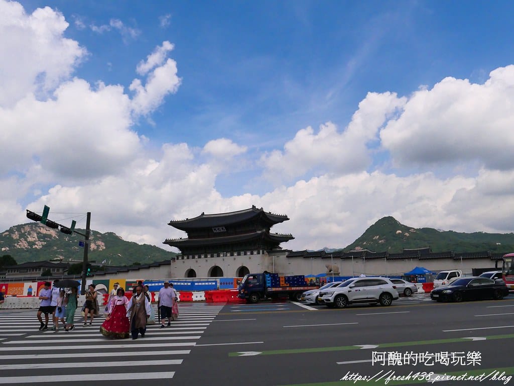【韓國景點】景福宮,穿韓服遊宮殿,魁梧士兵交接超精彩,首爾必遊景點。 - 第72張圖 P1029151