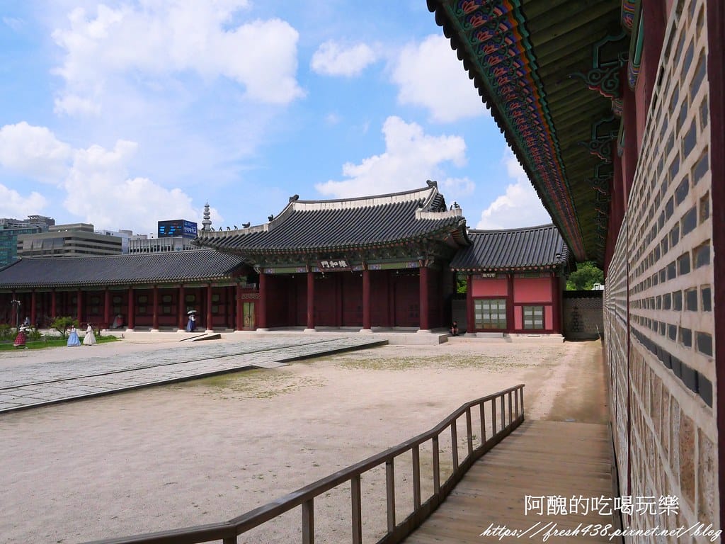 【韓國景點】景福宮,穿韓服遊宮殿,魁梧士兵交接超精彩,首爾必遊景點。 - 第55張圖 P1029111