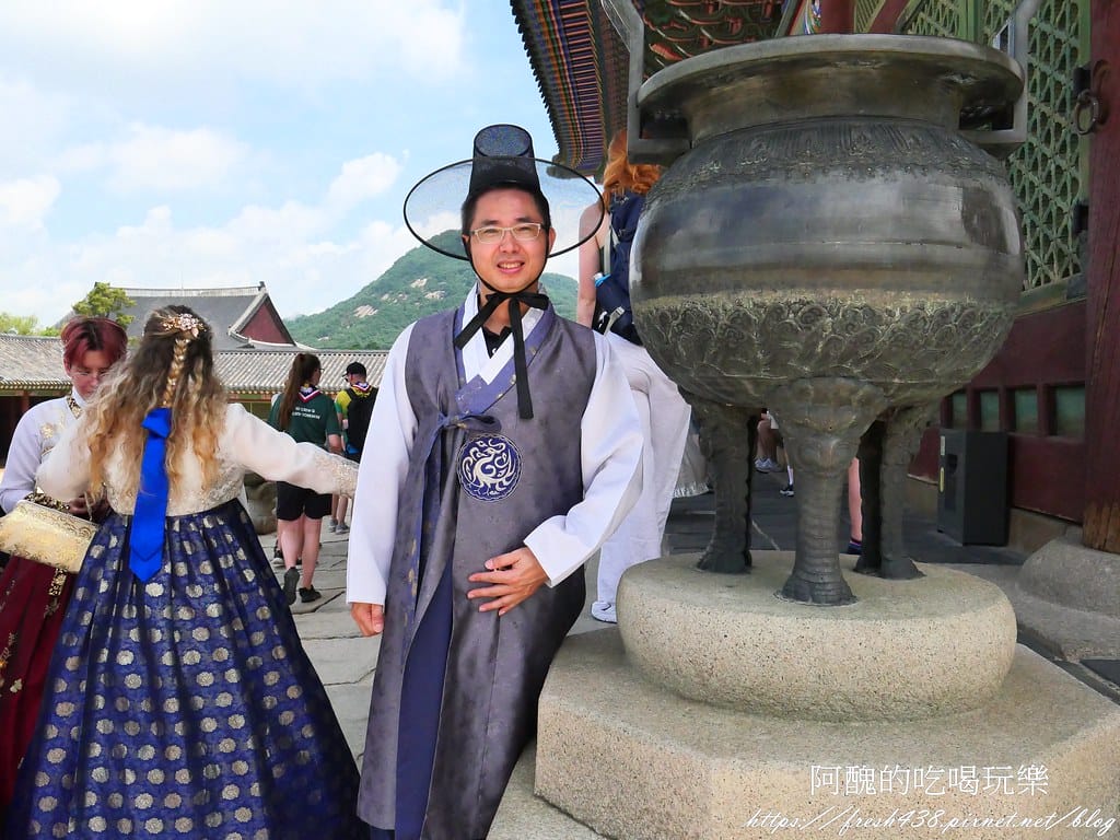 【韓國景點】景福宮,穿韓服遊宮殿,魁梧士兵交接超精彩,首爾必遊景點。 - 第37張圖 P1029076