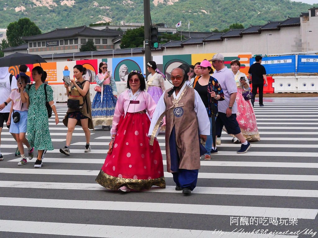 【韓國景點】景福宮,穿韓服遊宮殿,魁梧士兵交接超精彩,首爾必遊景點。 - 第73張圖 P1029152