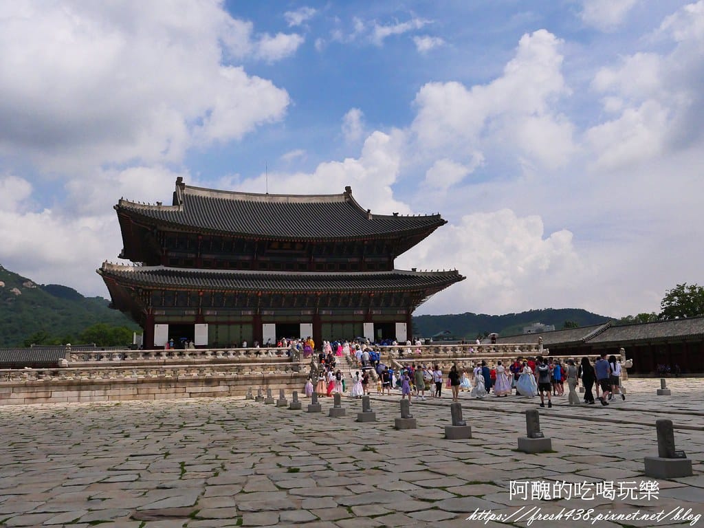 【韓國景點】景福宮,穿韓服遊宮殿,魁梧士兵交接超精彩,首爾必遊景點。 - 第54張圖 P1029110