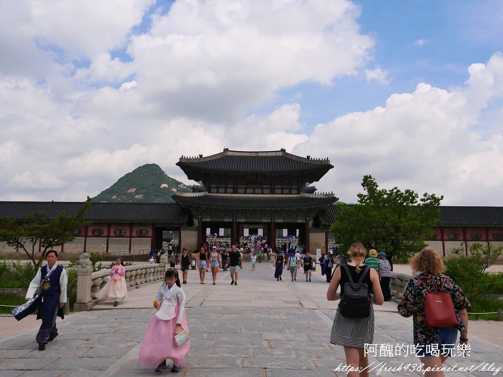 【韓國景點】景福宮,穿韓服遊宮殿,魁梧士兵交接超精彩,首爾必遊景點。 - 第58張圖 P1029115