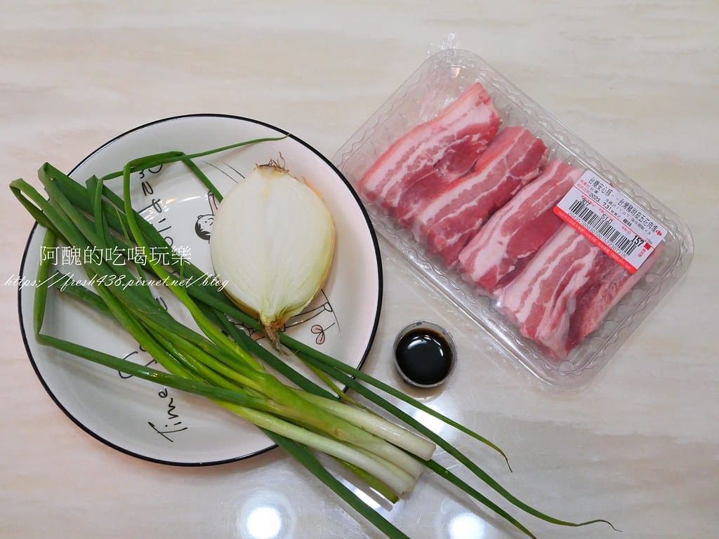 蔥爆豬五花,Q彈下飯,五花肉用炒的居然那麼好吃! - 第2張圖 P1029647