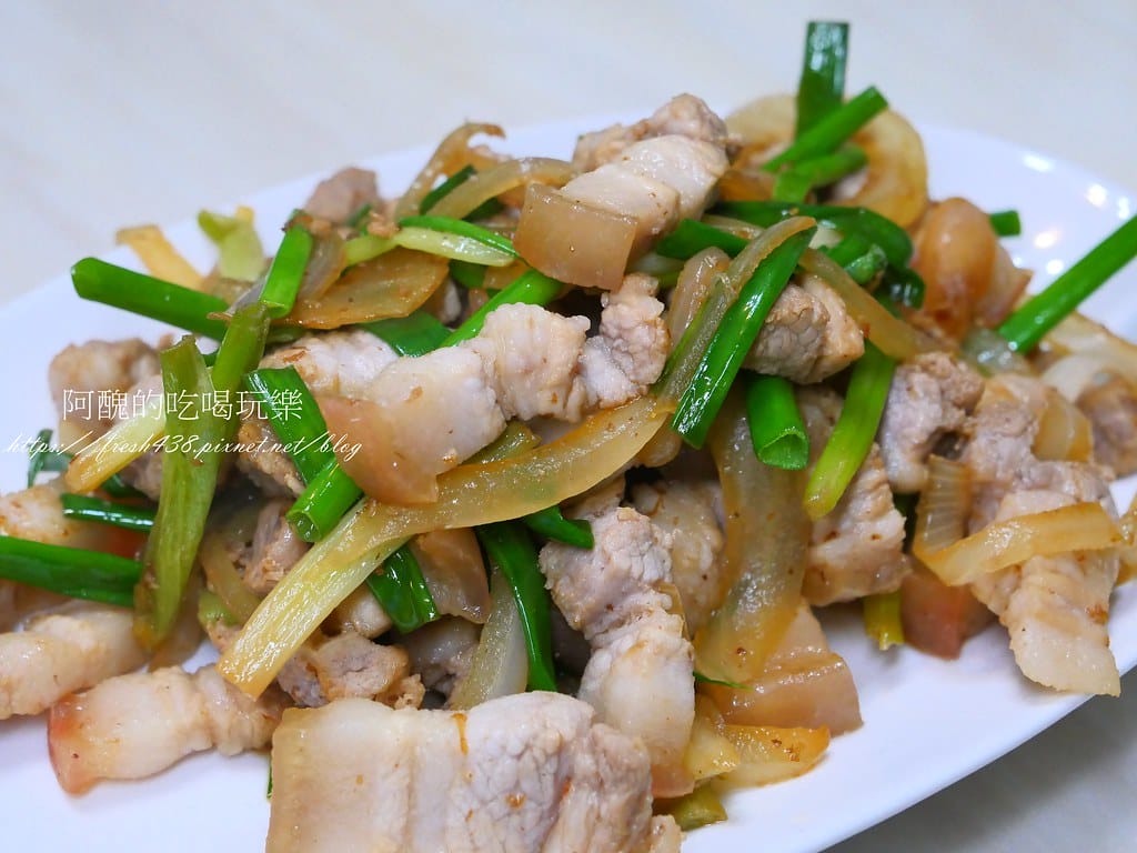 蔥爆豬五花,Q彈下飯,五花肉用炒的居然那麼好吃! - 第13張圖 P1029660