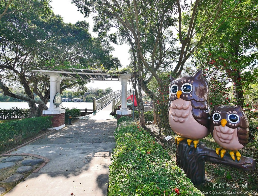 【台南住宿】柳營尖山埤渡假村,搭船遊湖、有泳池、能露營、走步道,能帶寵物入住木屋,適合全家大小入住的渡假村。 - 第39張圖 50