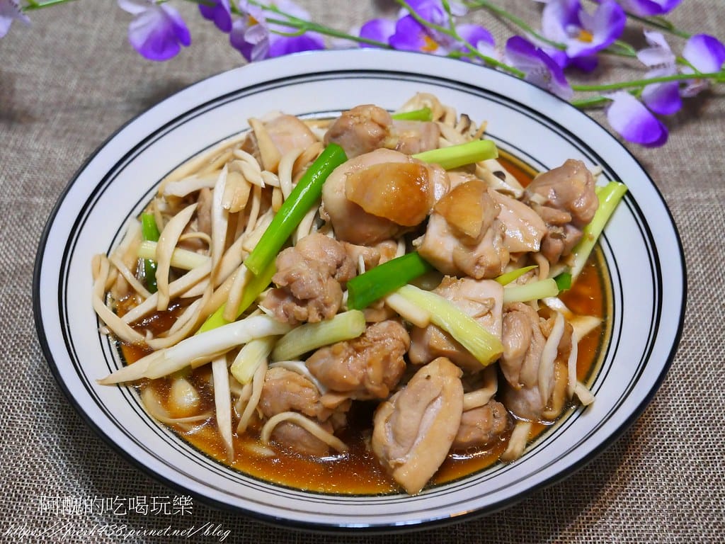 杏鮑菇炒雞腿,蛋白質豐富,備料簡單、作法容易的懶人料理。 - 第15張圖 P1029371