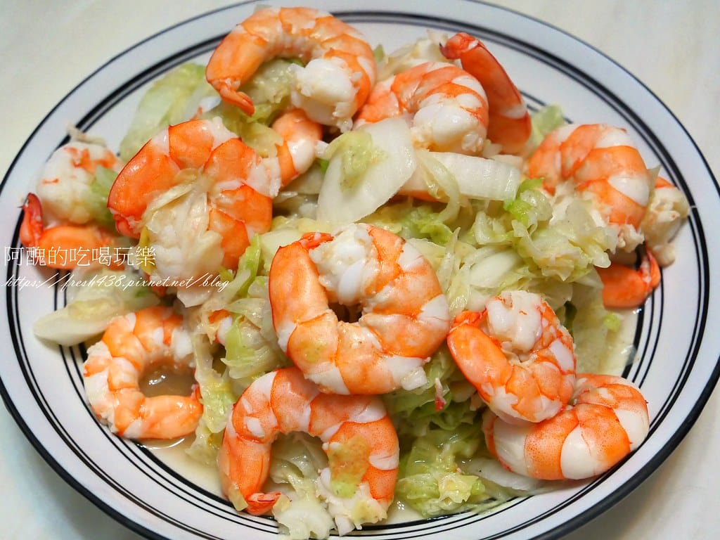 大白菜炒蝦仁,低脂低卡,防癌、抗壓、降血脂,秋冬吃正是時候。 - 第12張圖 P1060753