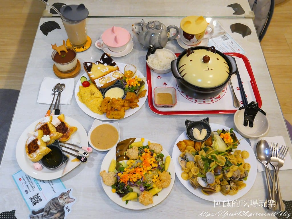 【板橋美食】貓欸Camulet,有貓咪陪吃飯的餐廳,餐點可口、貓咪親人,環境乾淨到不可思議! - 第29張圖 20