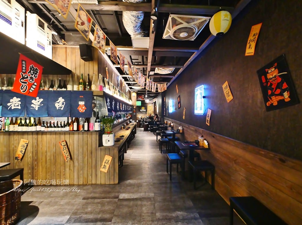 【新北美食】老串角居酒屋-新莊店,空間寬敞,聚餐、小酌、放鬆的好去處。 - 第6張圖 3