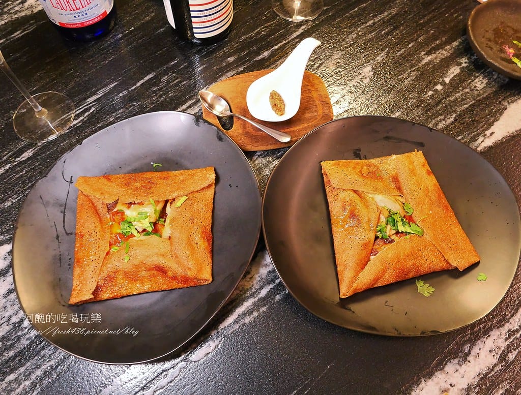 【台北美食】山三石La Roche qui Chante,⼤安區的秘密甜點店,品嘗道地法式薄餅套餐。 - 第35張圖 27