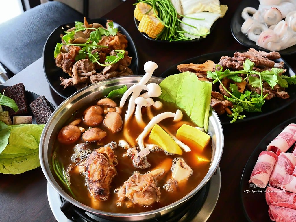 【樹林美食】羊霸天下-樹林店，羊肉爐吃到飽餐廳，各樣鮮美食材