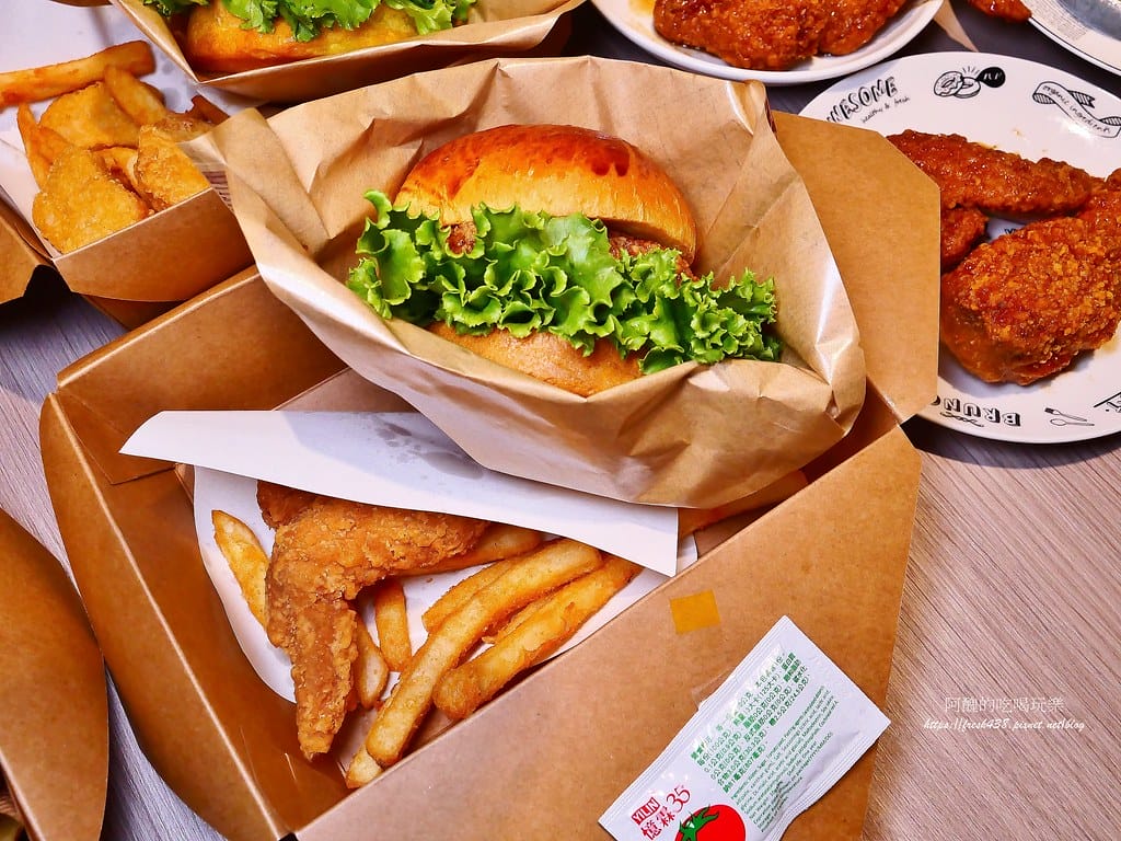 【新北美食】One Burger，鄰近樹林與新莊的美式漢堡店
