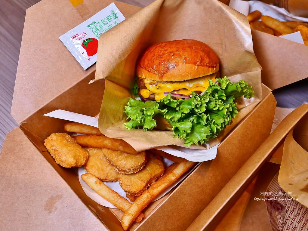 【新北美食】One Burger，鄰近樹林與新莊的美式漢堡店
