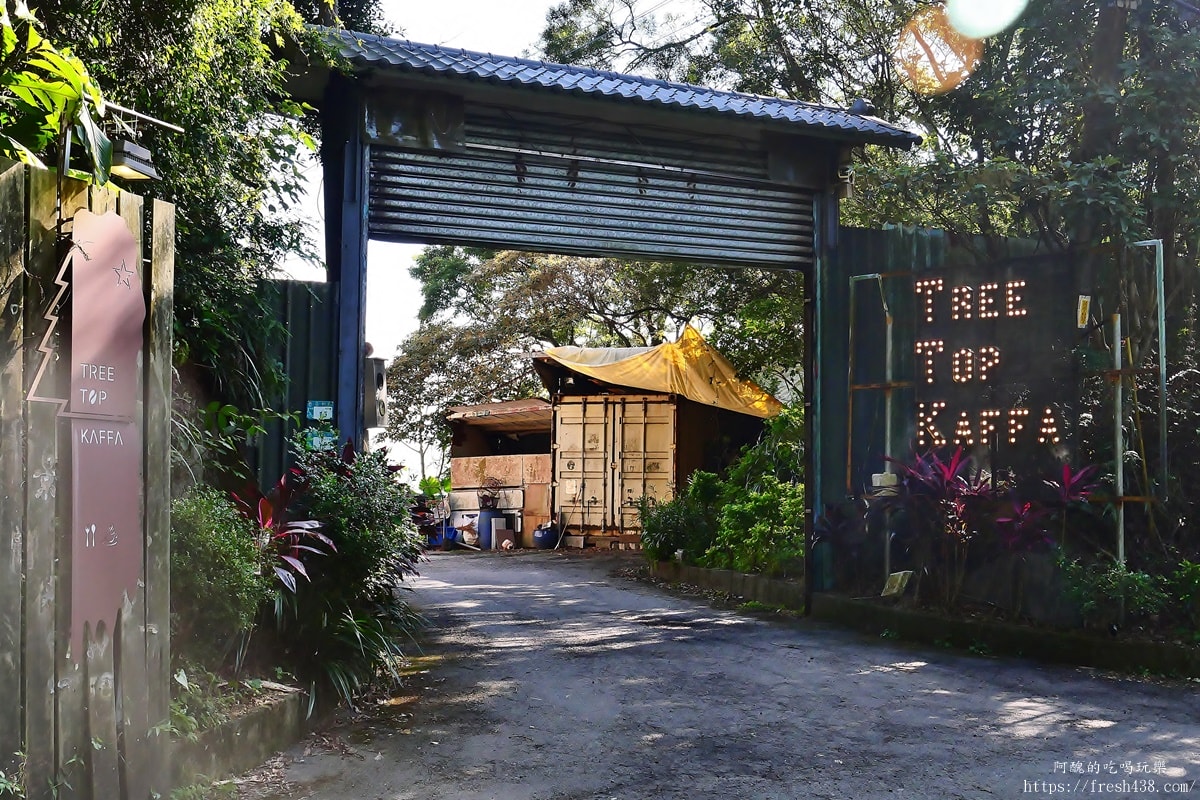 【新北樹林咖啡廳推薦】TREE TOP KAFFA 樹頂上｜隱藏巷弄的森林系咖啡廳，假日必訪！
