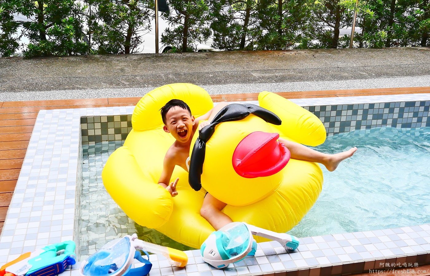 宜蘭包棟民宿推薦｜八代町包棟住宿開箱！戲水池、Switch、烤肉玩翻天，親子旅遊首選